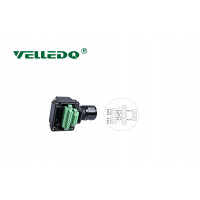 Соединитель для распределительной коробки VELLEDQ DZP-F21S19-3.0PVC/BK